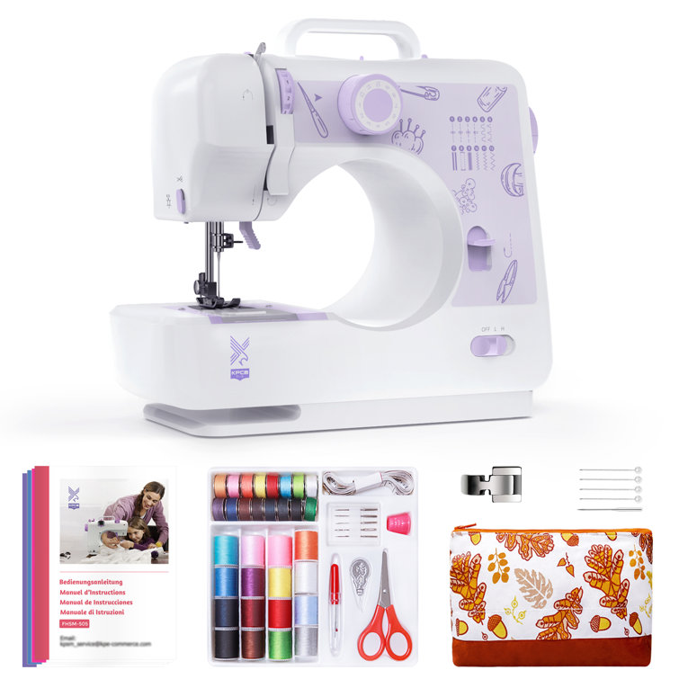 KPCB Tech Sewing Machine For Beginners 12 Stitches With Reverse Stitch